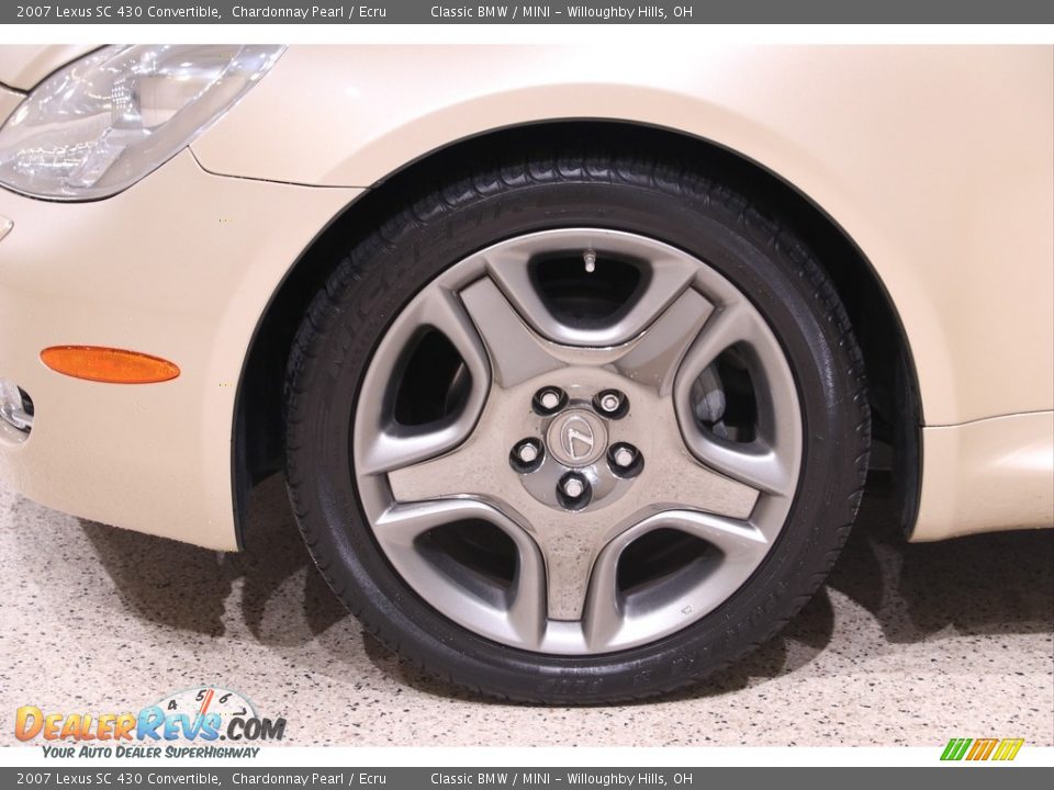 2007 Lexus SC 430 Convertible Wheel Photo #26