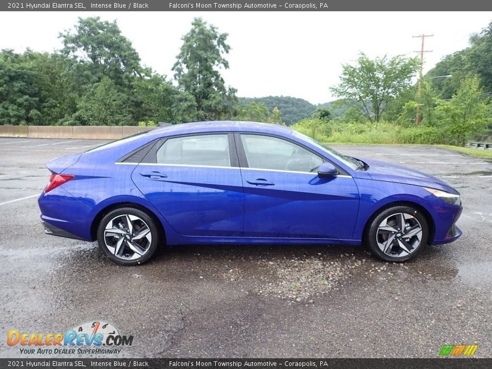 Intense Blue 2021 Hyundai Elantra SEL Photo #1