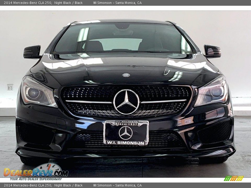 2014 Mercedes-Benz CLA 250 Night Black / Black Photo #2