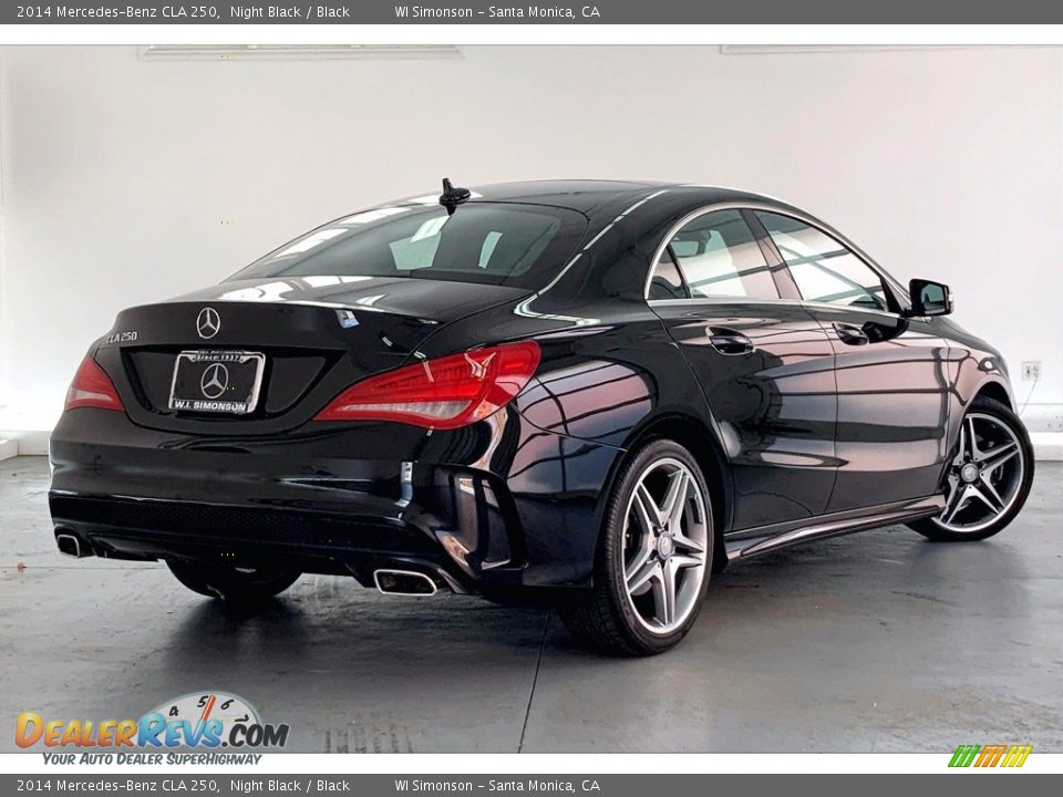 2014 Mercedes-Benz CLA 250 Night Black / Black Photo #13