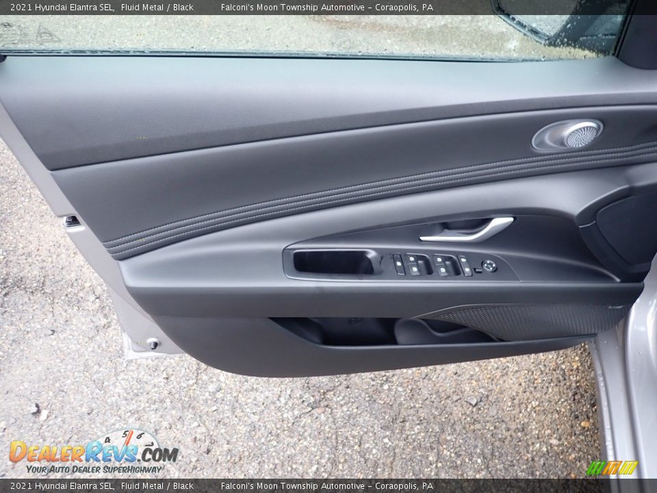 2021 Hyundai Elantra SEL Fluid Metal / Black Photo #15