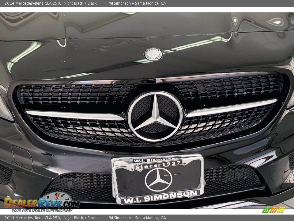 2014 Mercedes-Benz CLA 250 Night Black / Black Photo #29