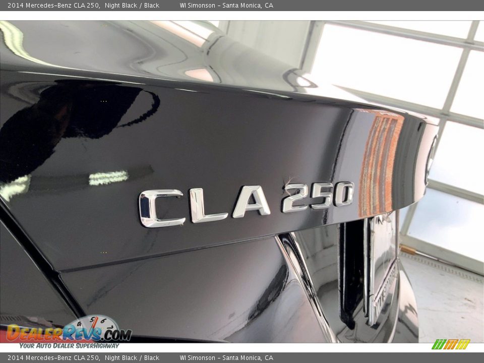 2014 Mercedes-Benz CLA 250 Night Black / Black Photo #30