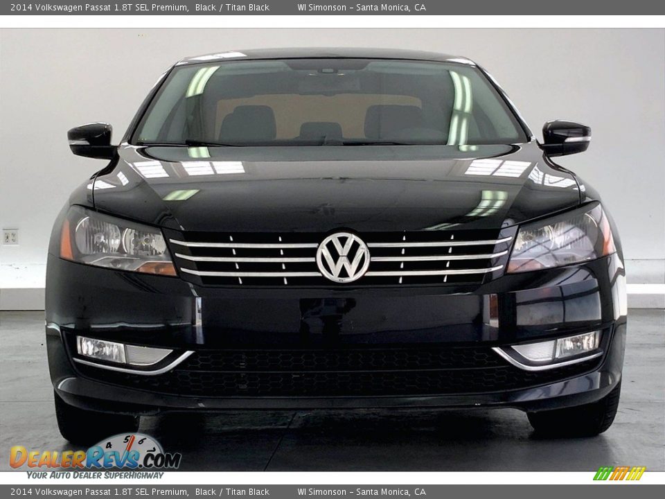 Black 2014 Volkswagen Passat 1.8T SEL Premium Photo #2