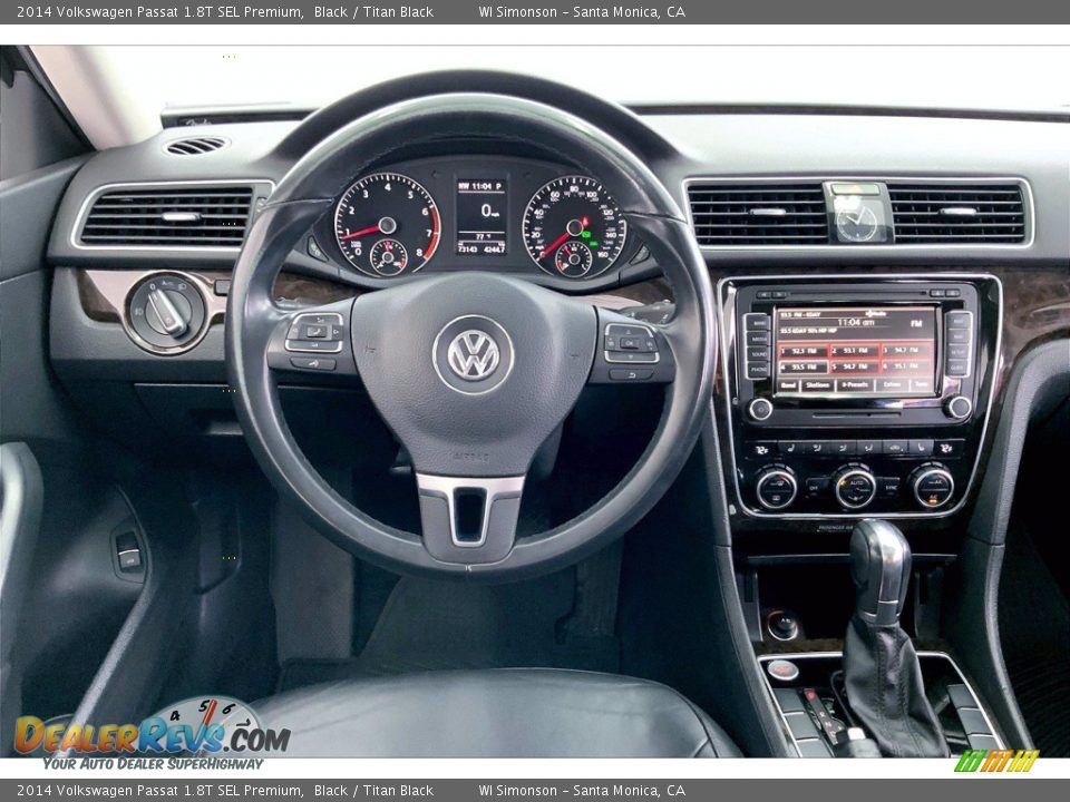 Dashboard of 2014 Volkswagen Passat 1.8T SEL Premium Photo #4