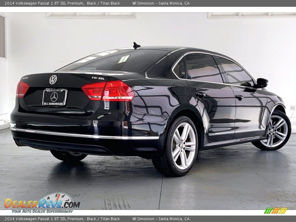 Black 2014 Volkswagen Passat 1.8T SEL Premium Photo #13