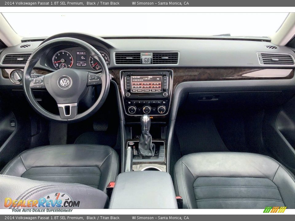 Dashboard of 2014 Volkswagen Passat 1.8T SEL Premium Photo #15