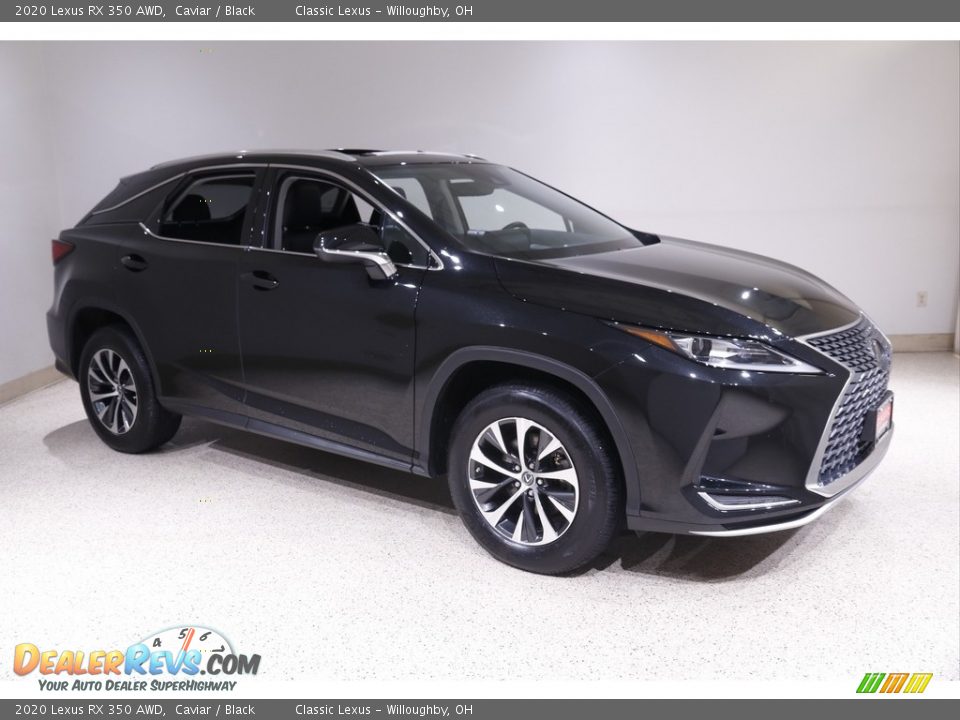 2020 Lexus RX 350 AWD Caviar / Black Photo #1