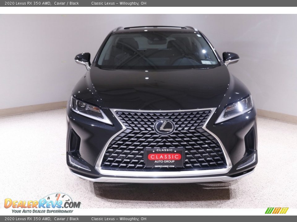 2020 Lexus RX 350 AWD Caviar / Black Photo #2