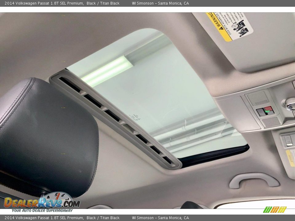 Sunroof of 2014 Volkswagen Passat 1.8T SEL Premium Photo #25