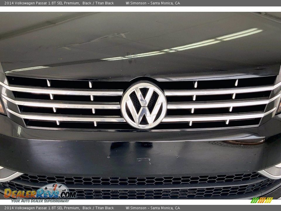 2014 Volkswagen Passat 1.8T SEL Premium Black / Titan Black Photo #30