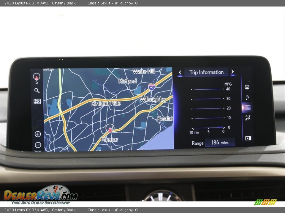 Navigation of 2020 Lexus RX 350 AWD Photo #11