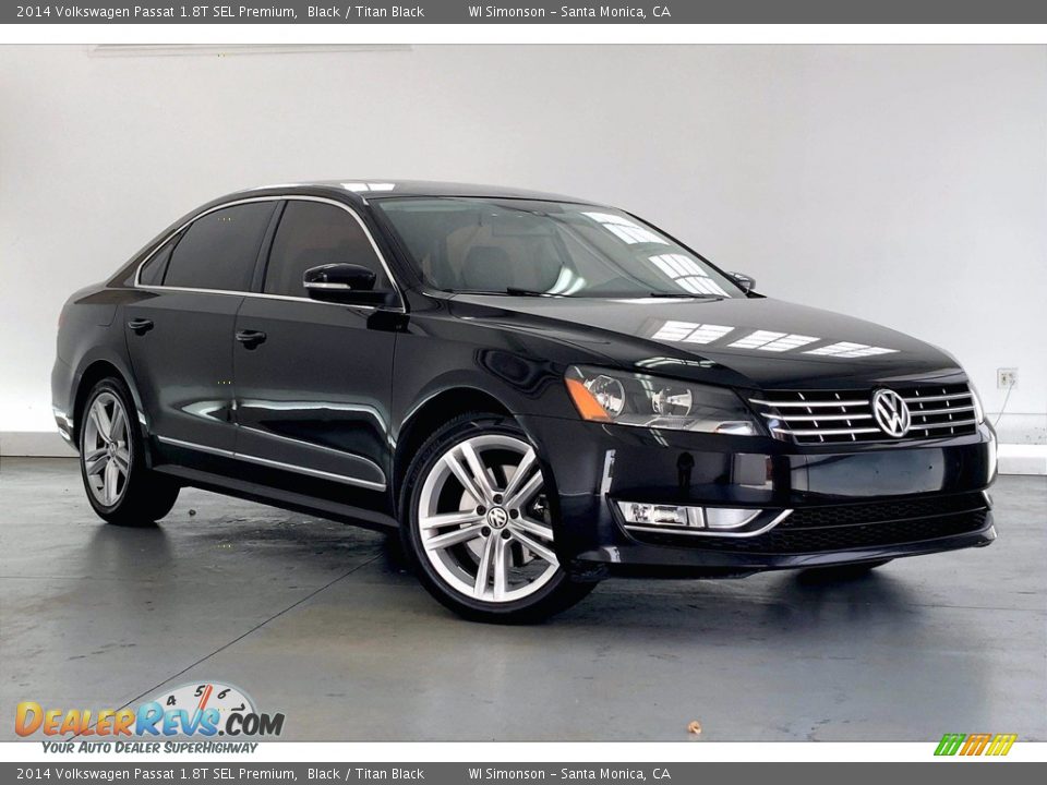 Front 3/4 View of 2014 Volkswagen Passat 1.8T SEL Premium Photo #34