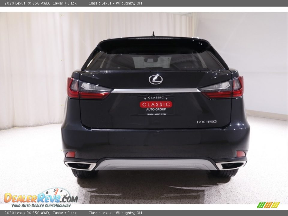 2020 Lexus RX 350 AWD Caviar / Black Photo #21