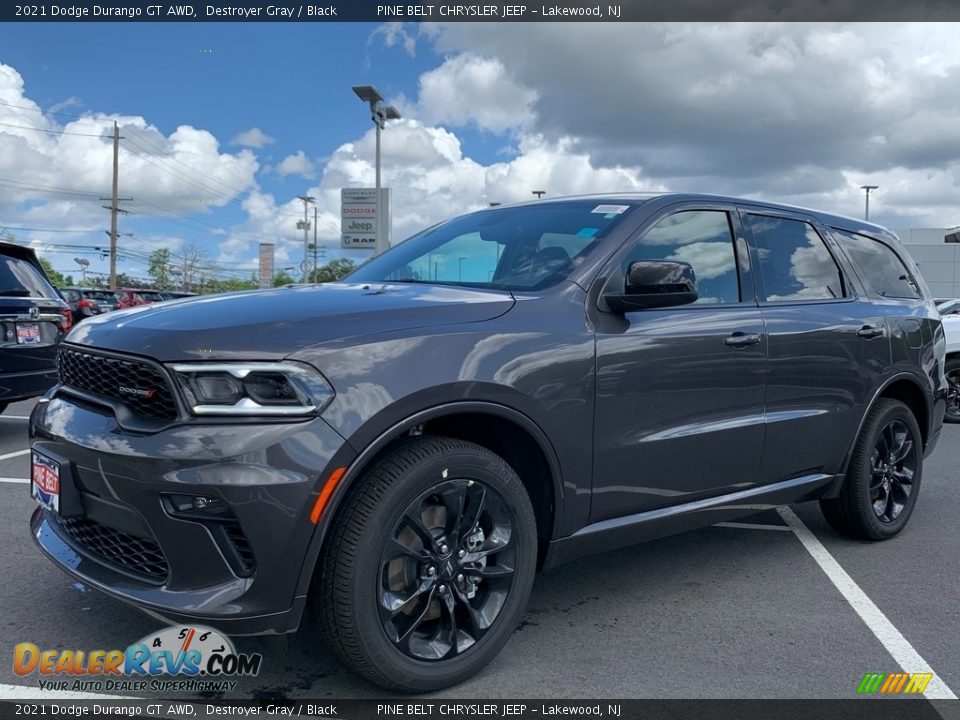 2021 Dodge Durango GT AWD Destroyer Gray / Black Photo #1