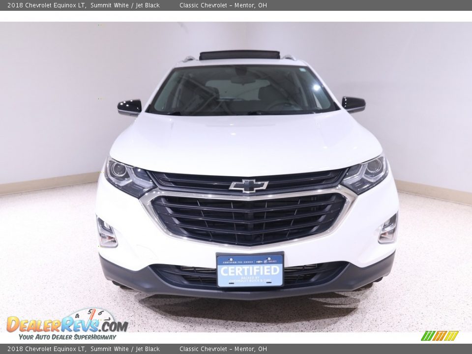 2018 Chevrolet Equinox LT Summit White / Jet Black Photo #2