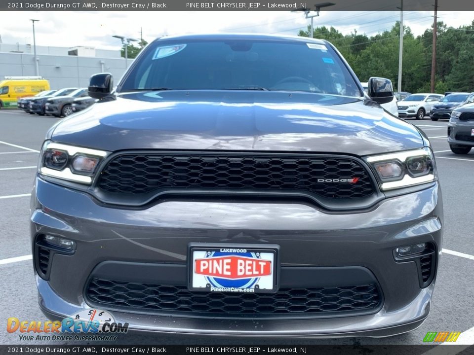 2021 Dodge Durango GT AWD Destroyer Gray / Black Photo #3