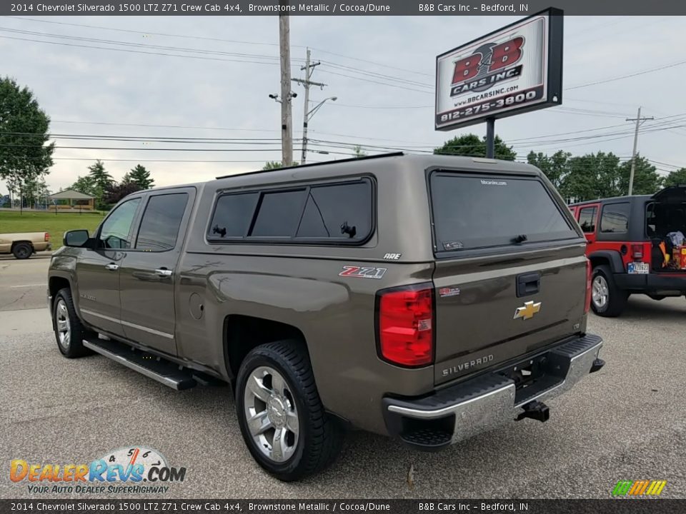 2014 Chevrolet Silverado 1500 LTZ Z71 Crew Cab 4x4 Brownstone Metallic / Cocoa/Dune Photo #3