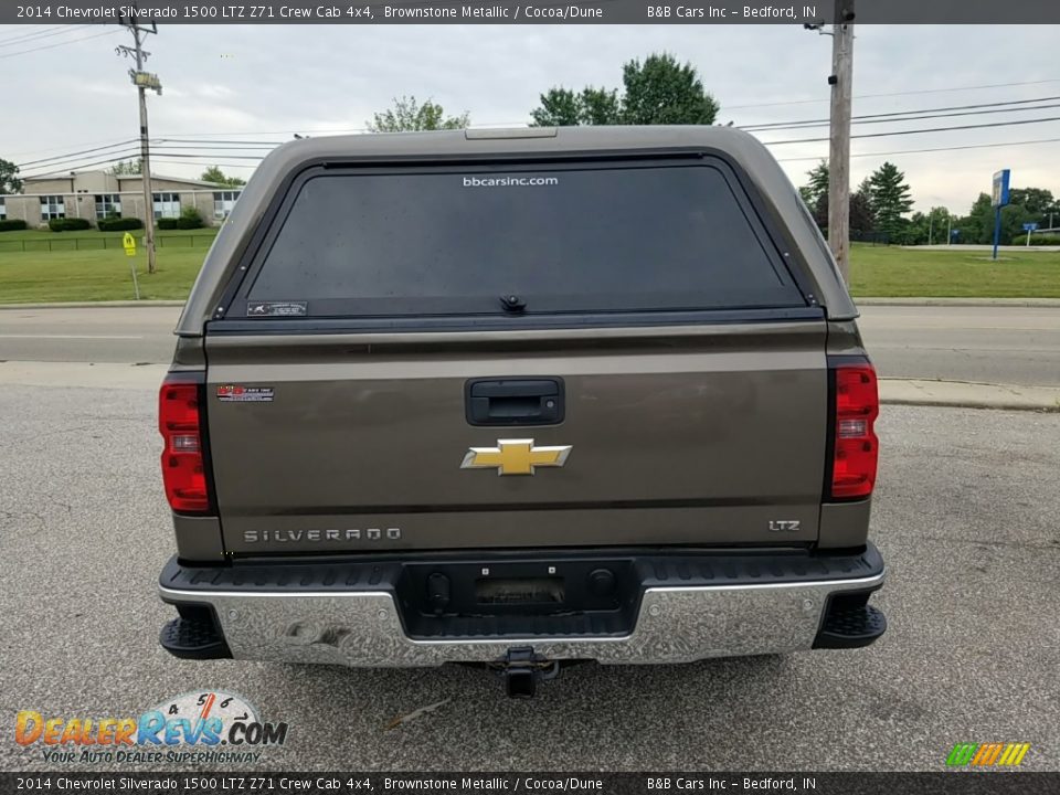 2014 Chevrolet Silverado 1500 LTZ Z71 Crew Cab 4x4 Brownstone Metallic / Cocoa/Dune Photo #4