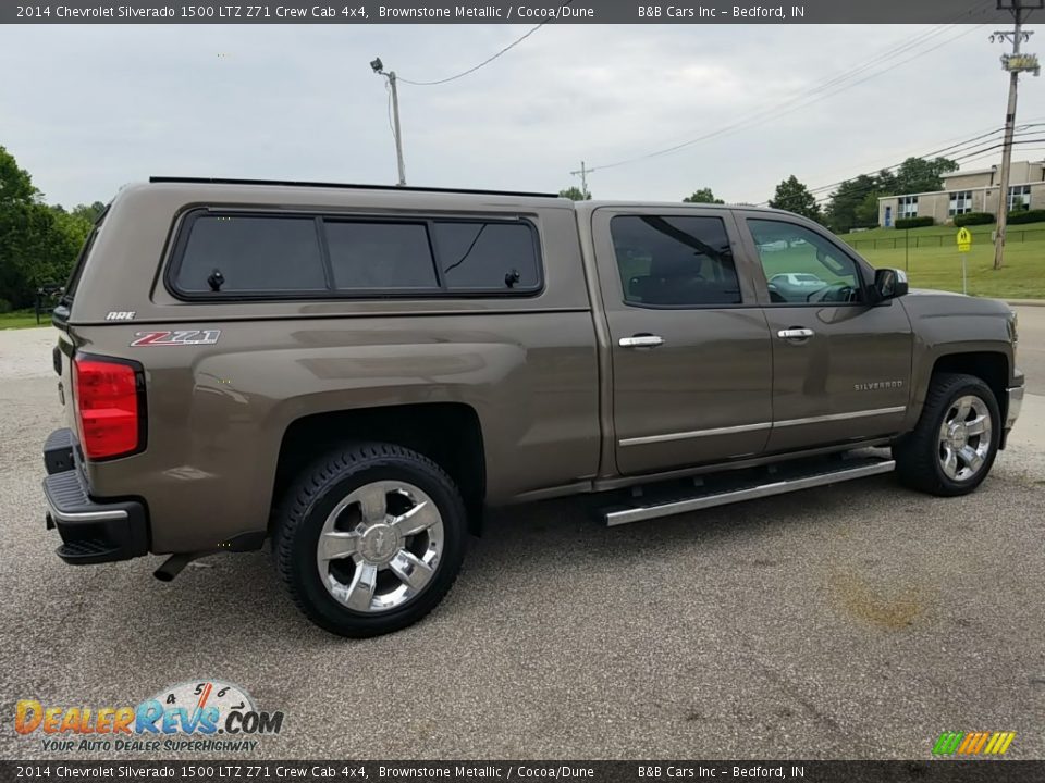 2014 Chevrolet Silverado 1500 LTZ Z71 Crew Cab 4x4 Brownstone Metallic / Cocoa/Dune Photo #6