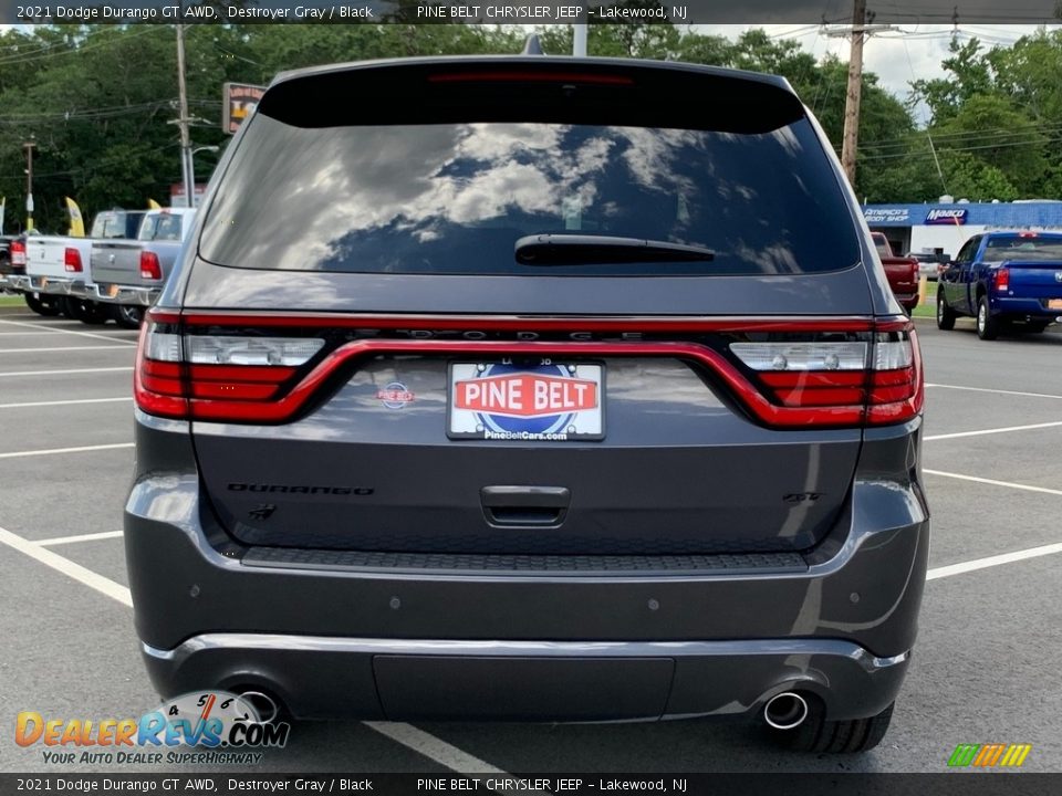 2021 Dodge Durango GT AWD Destroyer Gray / Black Photo #7