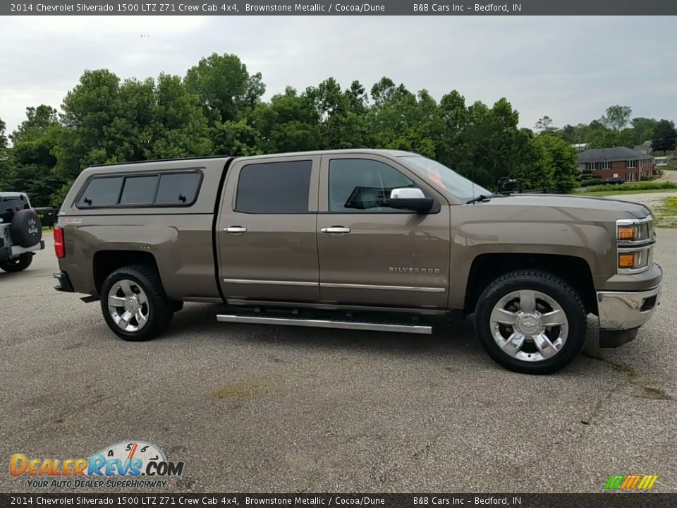 2014 Chevrolet Silverado 1500 LTZ Z71 Crew Cab 4x4 Brownstone Metallic / Cocoa/Dune Photo #7