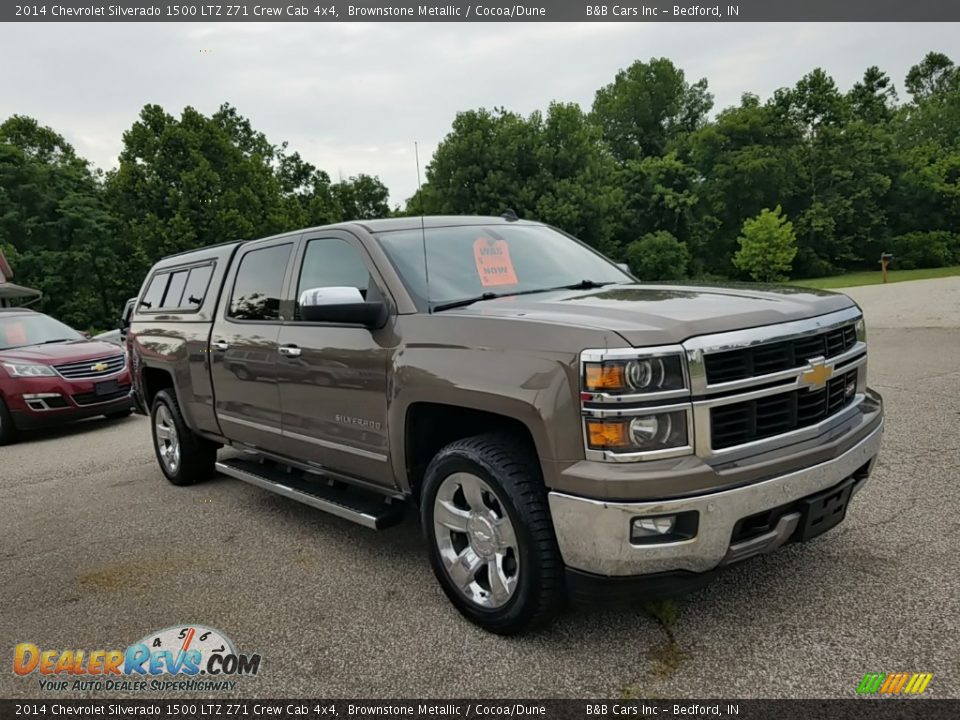 2014 Chevrolet Silverado 1500 LTZ Z71 Crew Cab 4x4 Brownstone Metallic / Cocoa/Dune Photo #8