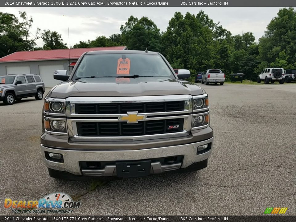 2014 Chevrolet Silverado 1500 LTZ Z71 Crew Cab 4x4 Brownstone Metallic / Cocoa/Dune Photo #9