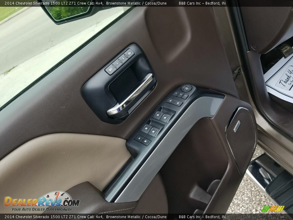 2014 Chevrolet Silverado 1500 LTZ Z71 Crew Cab 4x4 Brownstone Metallic / Cocoa/Dune Photo #11