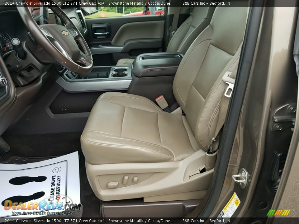 2014 Chevrolet Silverado 1500 LTZ Z71 Crew Cab 4x4 Brownstone Metallic / Cocoa/Dune Photo #12