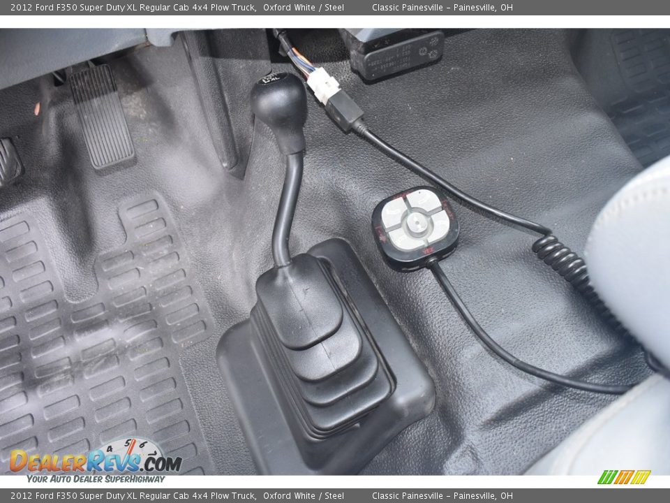 Controls of 2012 Ford F350 Super Duty XL Regular Cab 4x4 Plow Truck Photo #14