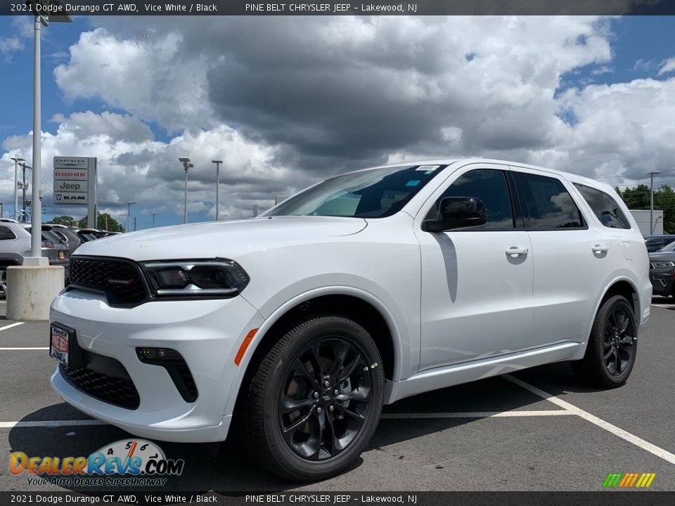 2021 Dodge Durango GT AWD Vice White / Black Photo #1