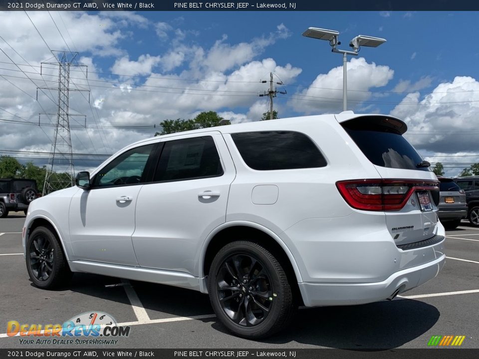 2021 Dodge Durango GT AWD Vice White / Black Photo #6