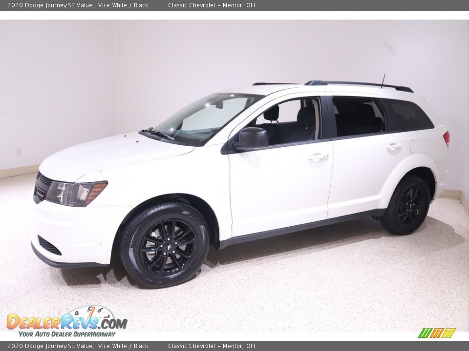 2020 Dodge Journey SE Value Vice White / Black Photo #3