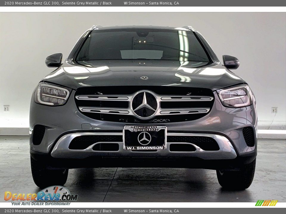 2020 Mercedes-Benz GLC 300 Selenite Grey Metallic / Black Photo #2
