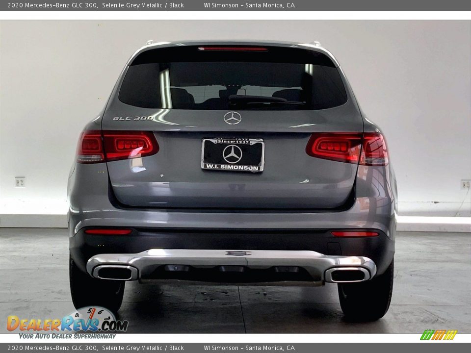 2020 Mercedes-Benz GLC 300 Selenite Grey Metallic / Black Photo #3