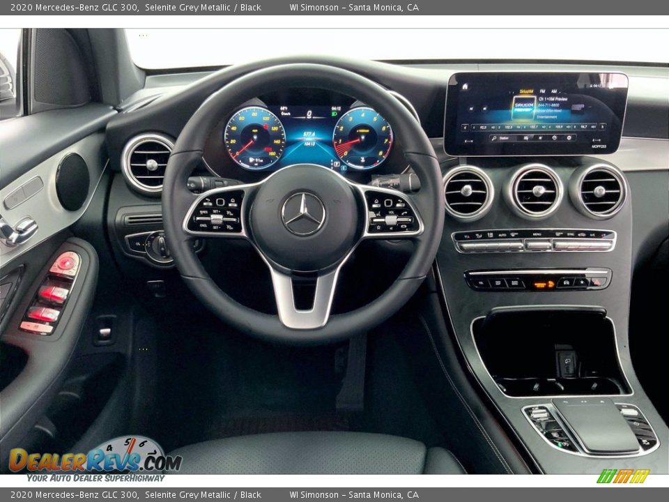 2020 Mercedes-Benz GLC 300 Selenite Grey Metallic / Black Photo #4