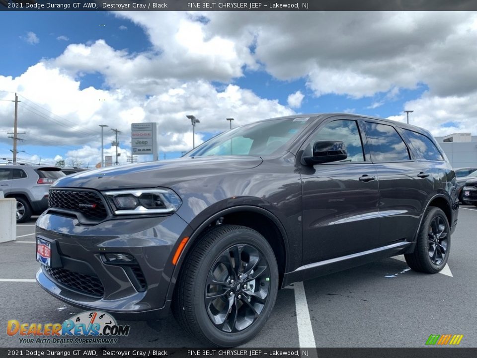 2021 Dodge Durango GT AWD Destroyer Gray / Black Photo #1