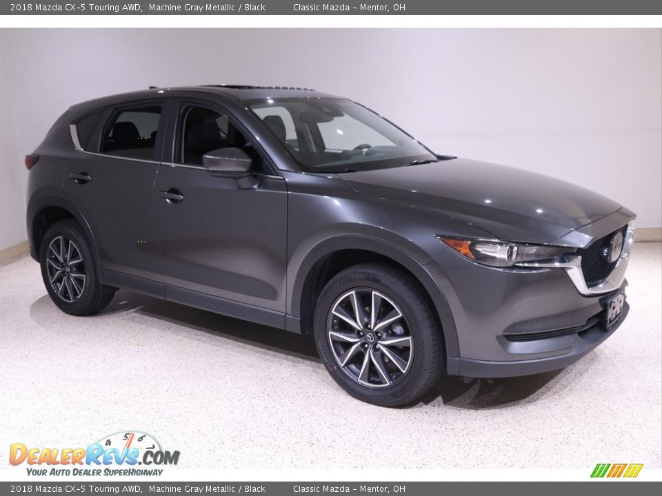 2018 Mazda CX-5 Touring AWD Machine Gray Metallic / Black Photo #1