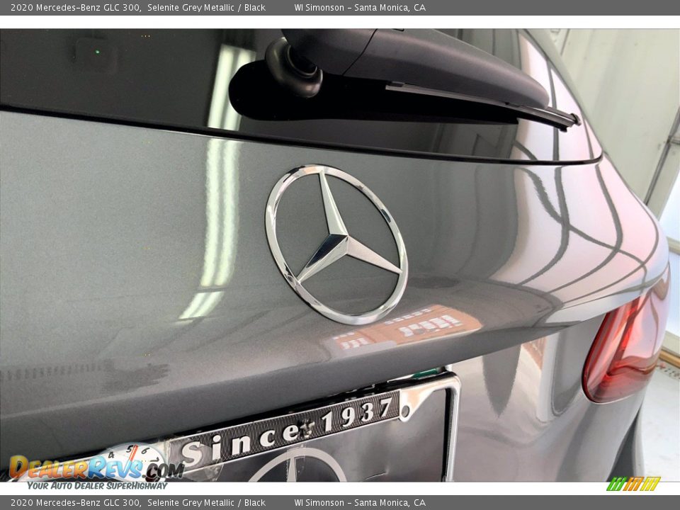 2020 Mercedes-Benz GLC 300 Selenite Grey Metallic / Black Photo #7