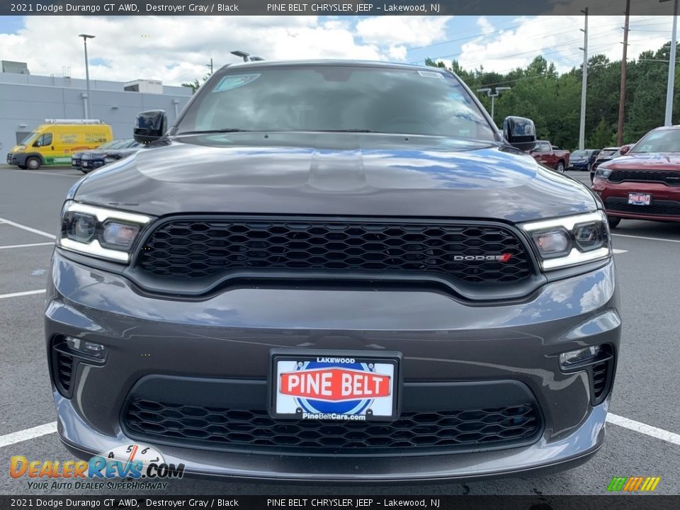 2021 Dodge Durango GT AWD Destroyer Gray / Black Photo #3