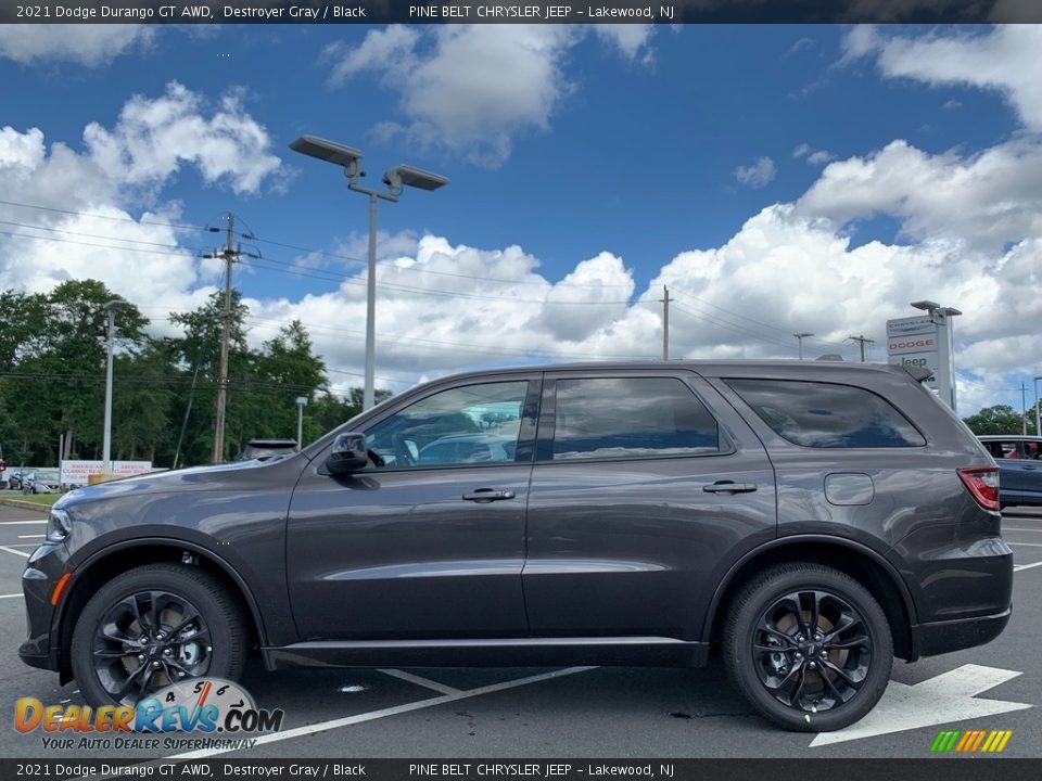 Destroyer Gray 2021 Dodge Durango GT AWD Photo #4