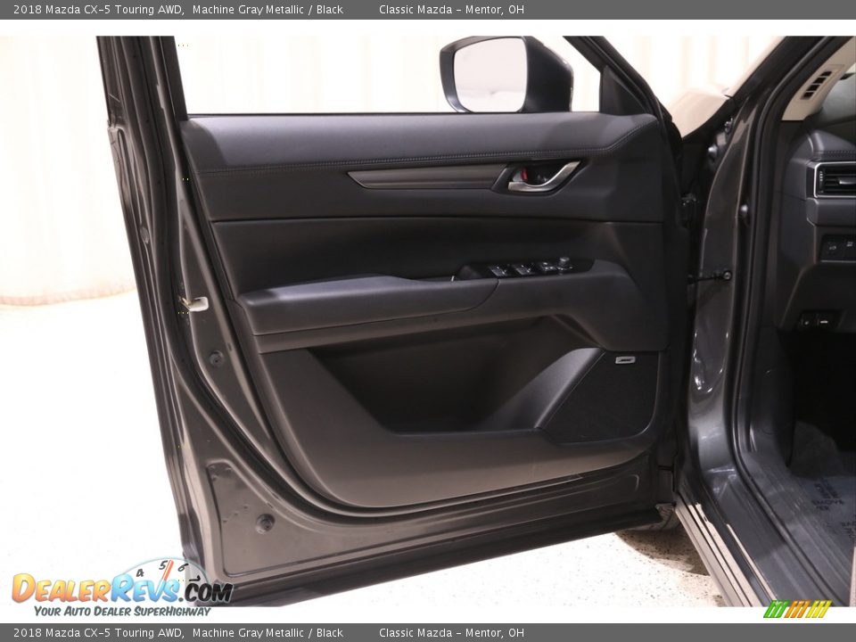 2018 Mazda CX-5 Touring AWD Machine Gray Metallic / Black Photo #4