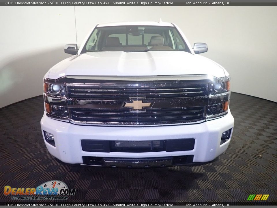 2016 Chevrolet Silverado 2500HD High Country Crew Cab 4x4 Summit White / High Country Saddle Photo #7