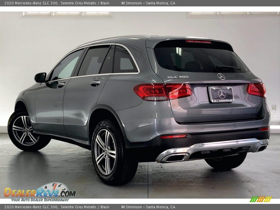 2020 Mercedes-Benz GLC 300 Selenite Grey Metallic / Black Photo #10