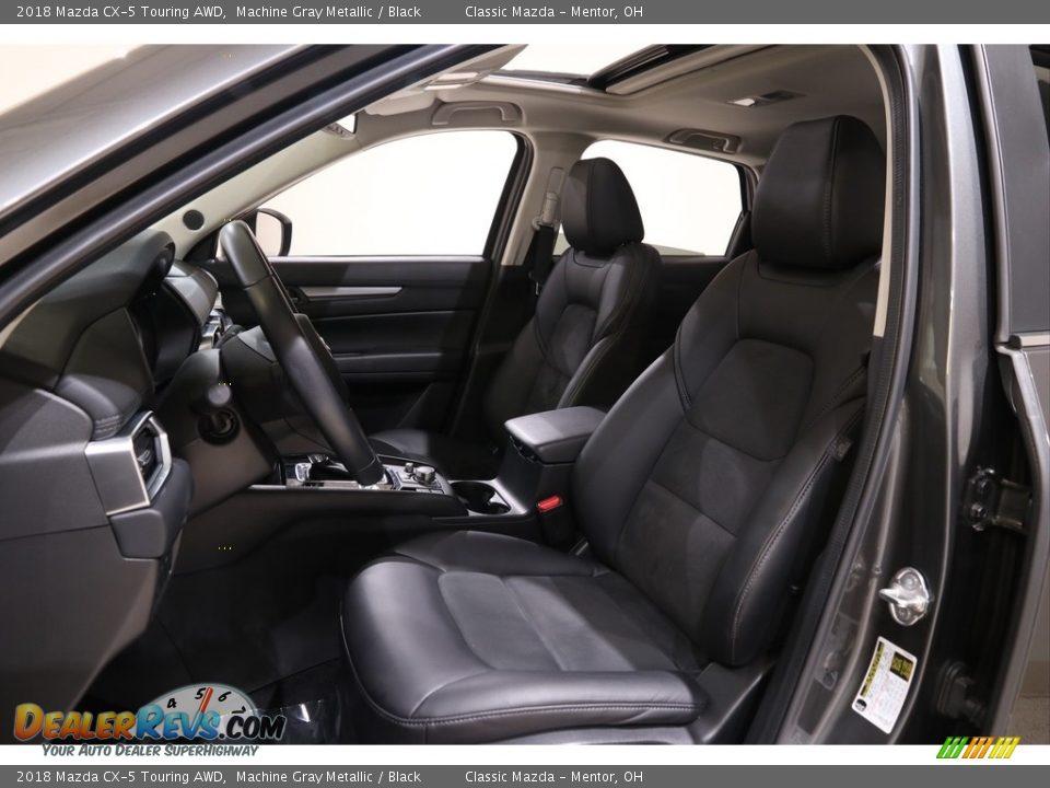 2018 Mazda CX-5 Touring AWD Machine Gray Metallic / Black Photo #5
