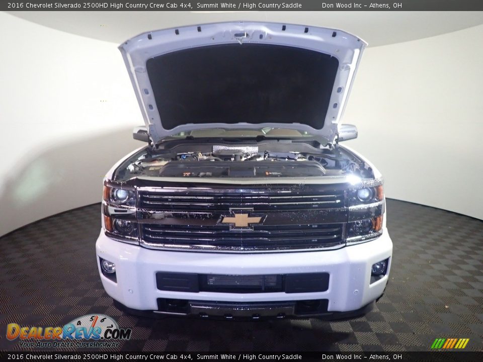 2016 Chevrolet Silverado 2500HD High Country Crew Cab 4x4 Summit White / High Country Saddle Photo #8