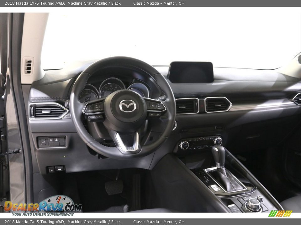 2018 Mazda CX-5 Touring AWD Machine Gray Metallic / Black Photo #6