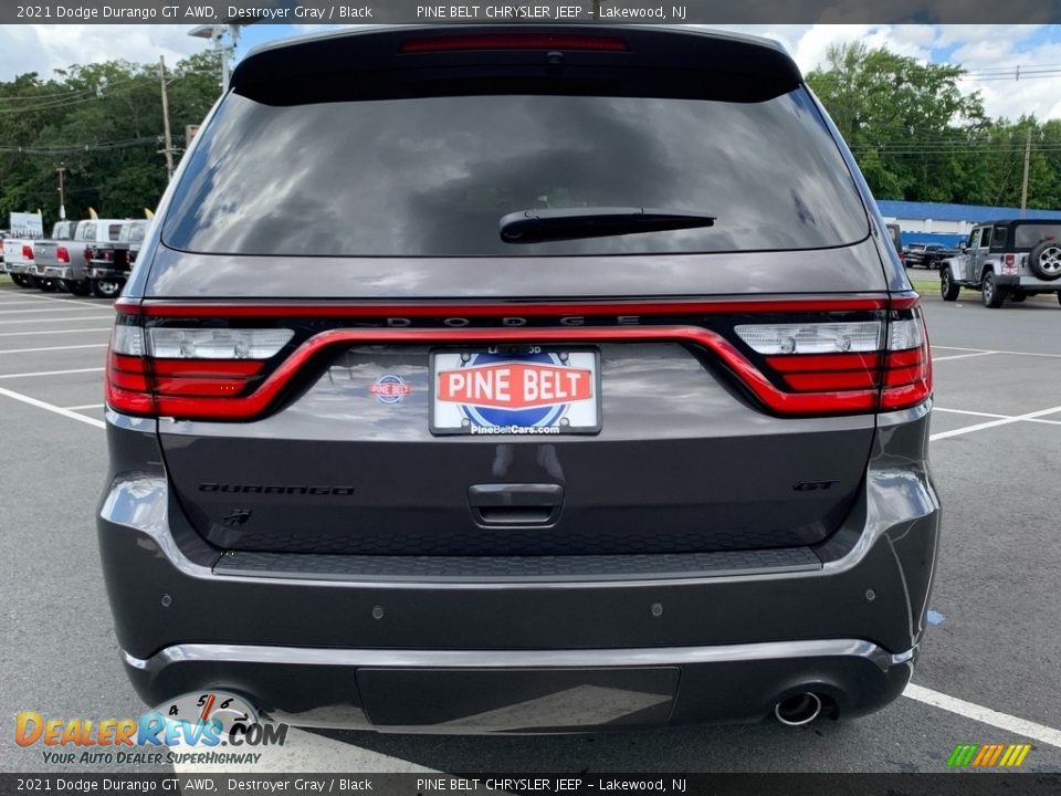 2021 Dodge Durango GT AWD Destroyer Gray / Black Photo #7