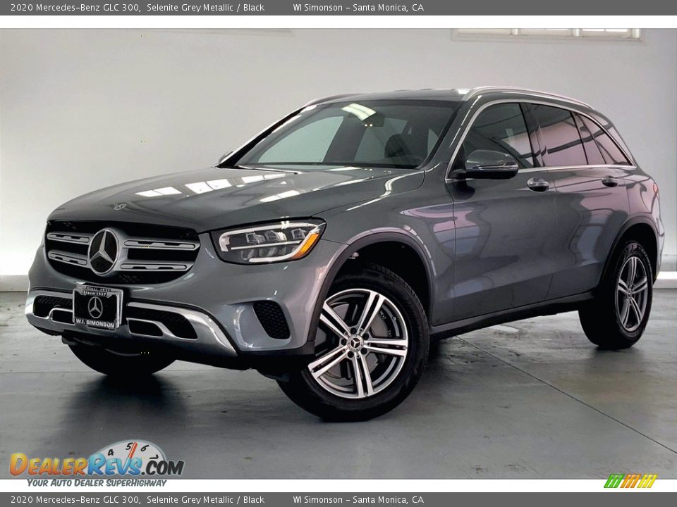 2020 Mercedes-Benz GLC 300 Selenite Grey Metallic / Black Photo #12